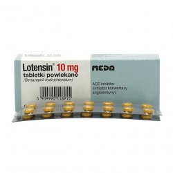 Лотензин (Беназеприл) табл. 10 мг №28 в Самаре и области фото