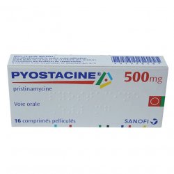 Пиостацин (Пристинамицин) таблетки 500мг №16 в Самаре и области фото